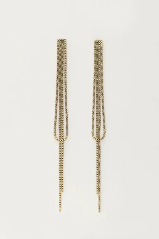 Starry Oorhangers Met Lange Koordjes