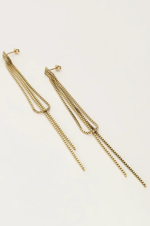 Starry Oorhangers Met Lange Koordjes