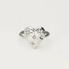 Starry Ring Hart Met Strass