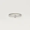 Starry Ring Met Strass Steen
