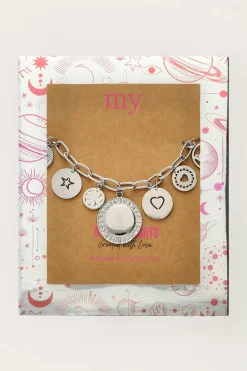 Starry Schakel Armband Met Munten