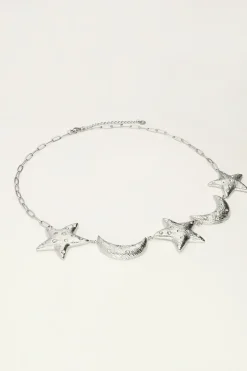 Starry Statement Ketting Met Manen & Sterren
