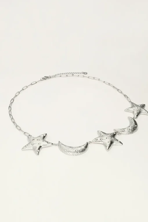 Starry Statement Ketting Met Manen & Sterren