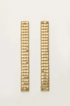 Starry Statement Oorhangers Met Coins