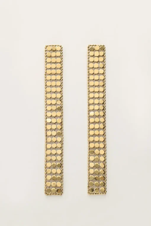 Starry Statement Oorhangers Met Coins