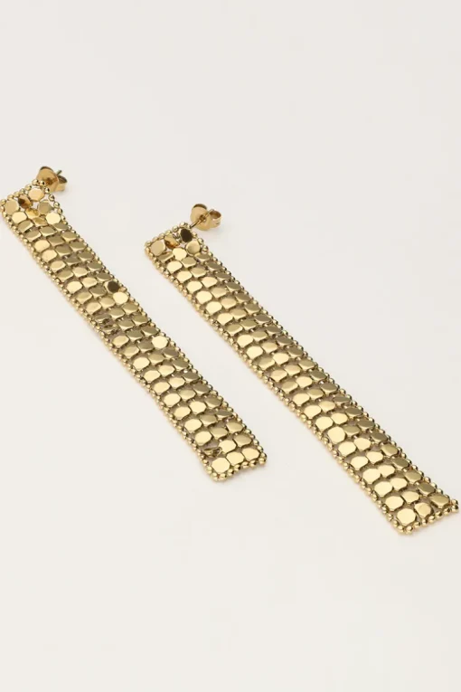 Starry Statement Oorhangers Met Coins