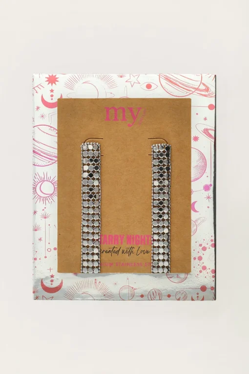 Starry Statement Oorhangers Met Coins