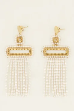 Statement Oorhangers Met Parels