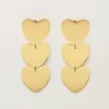 Statement Oorhangers Met Drie Hartjes