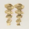 Statement Oorhangers Met Blaadjes
