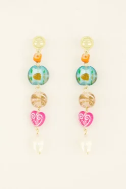 Statement Oorhangers Met Parels En Steentjes