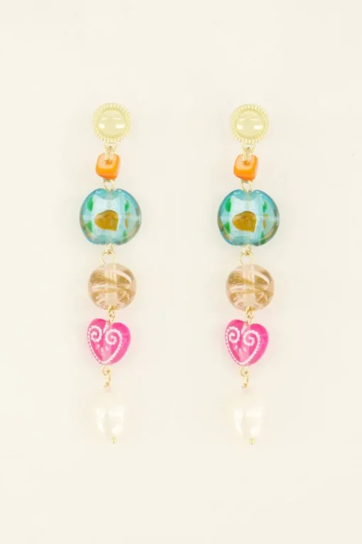 Statement Oorhangers Met Parels En Steentjes