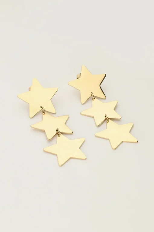 Statement Oorhangers Met Drie Sterren
