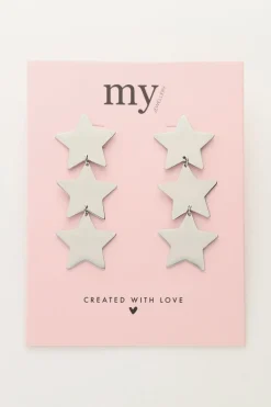 Statement Oorhangers Met Drie Sterren