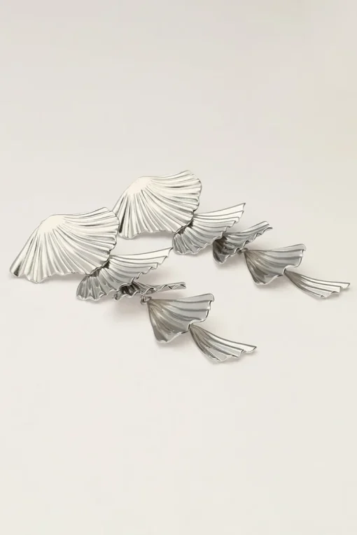 Statement Oorhangers Met Blaadjes