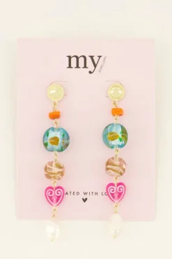 Statement Oorhangers Met Parels En Steentjes