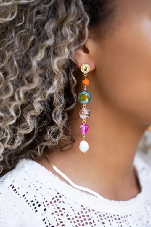 Statement Oorhangers Met Parels En Steentjes