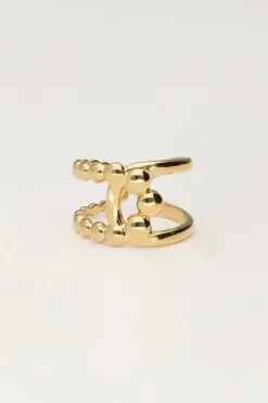 Statement Ring Gekruist