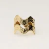 Statement Ring Met Dubbele Wave