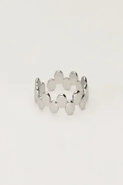 Statement Ring Met Ovalen Details