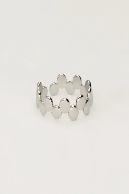Statement Ring Met Ovalen Details