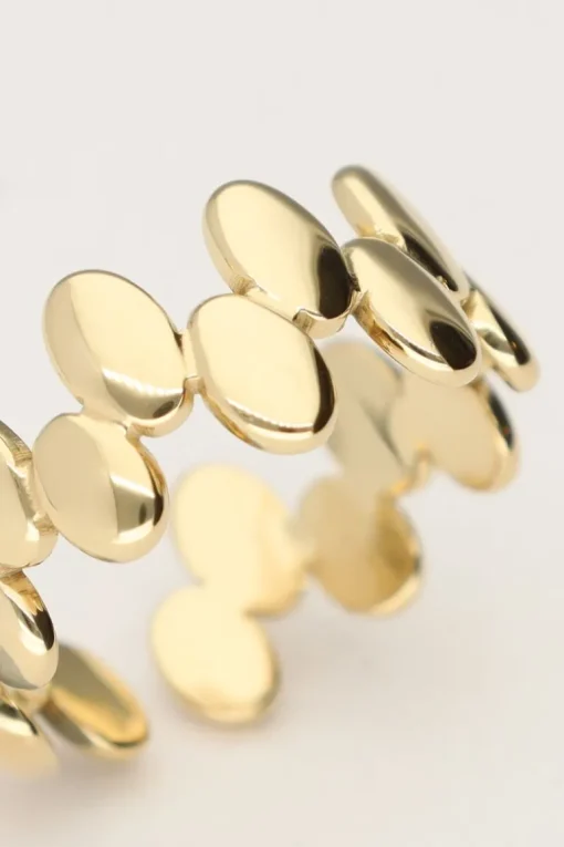 Statement Ring Met Ovalen Details