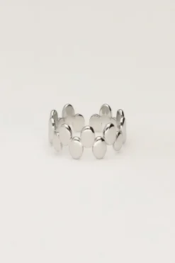 Statement Ring Met Ovalen Details