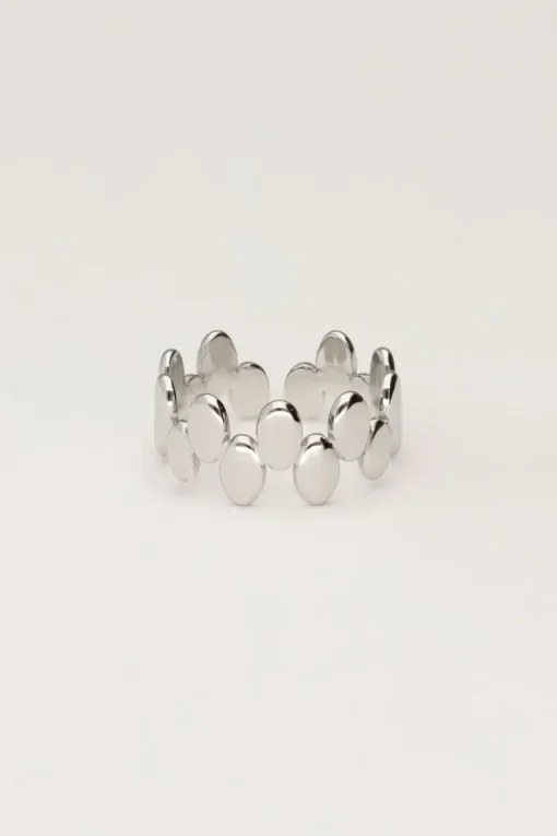 Statement Ring Met Ovalen Details