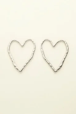 Statement Studs Met Groot Open Hart