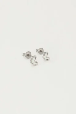 Studs Hart Met Parelmoer