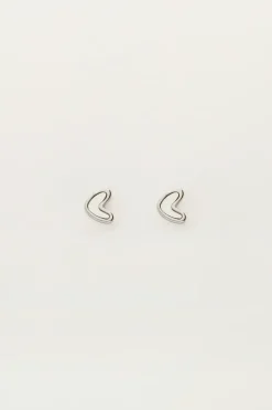 Studs Hart Met Parelmoer