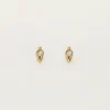 Studs Rond Met Strass