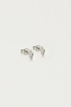 Studs Rond Met Strass