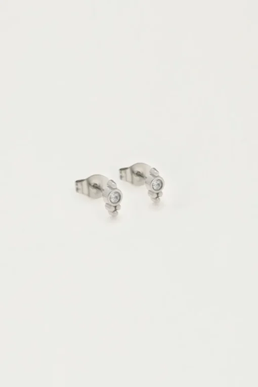 Studs Rond Met Strass
