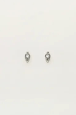 Studs Rond Met Strass