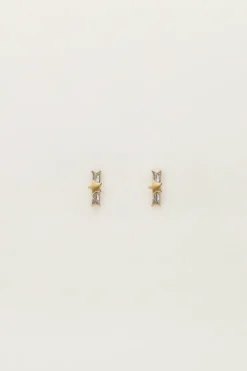 Studs Ster Met Strass