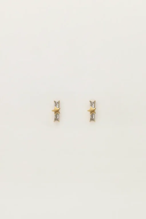 Studs Ster Met Strass