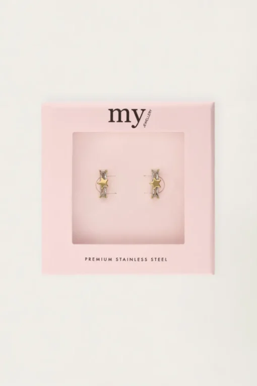 Studs Ster Met Strass