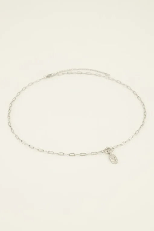 Sunchasers Schakelketting Met Slotje & Kever Bedel