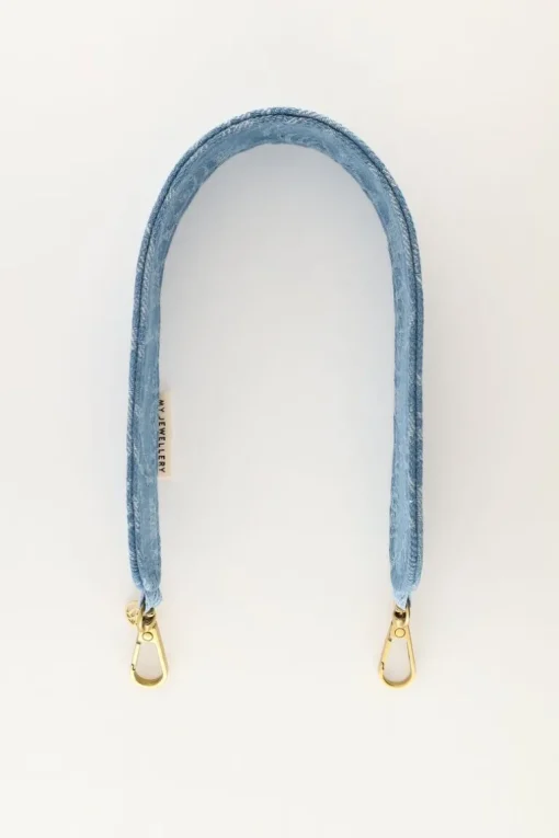 Telefoonkoord Met Blauwe Rozenprint