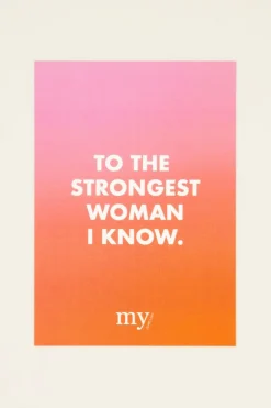 To The Strongest Women Kaartje