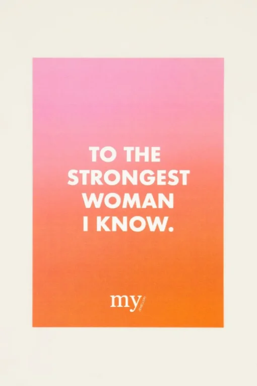 To The Strongest Women Kaartje