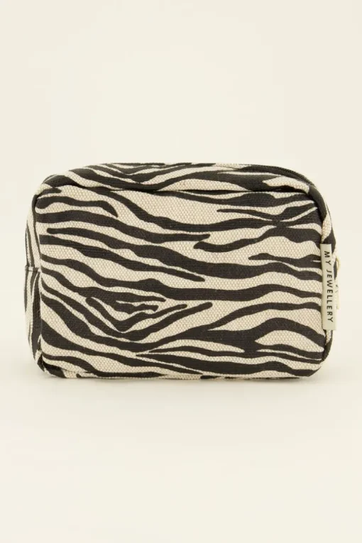 Toilettas Met Zebra Print