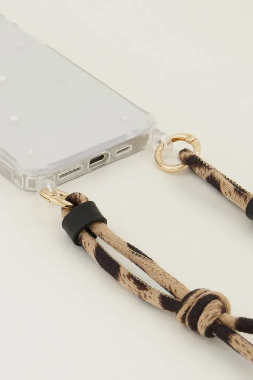 Transparant Telefoonhoesje Met Parels