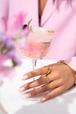 Triple Lavender Ring