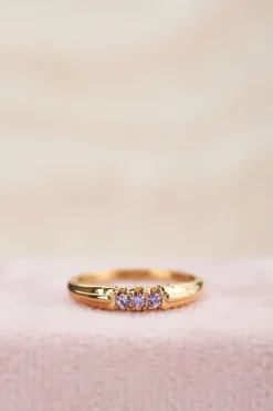 Triple Lavender Ring