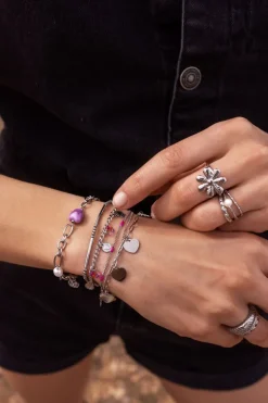 Universe Armband Met Kleine Hartjes