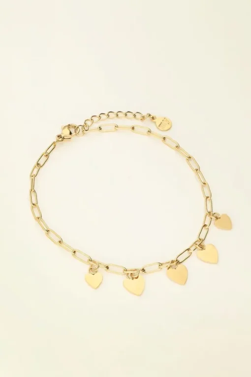 Universe Armband Met Kleine Hartjes