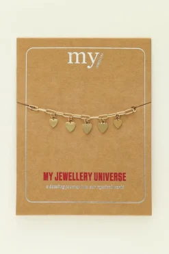 Universe Armband Met Kleine Hartjes