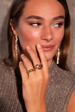 Universe Ring Met Ribbels